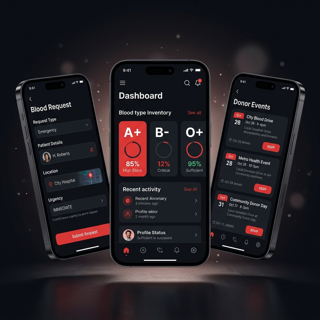 Blood Inventory App cover