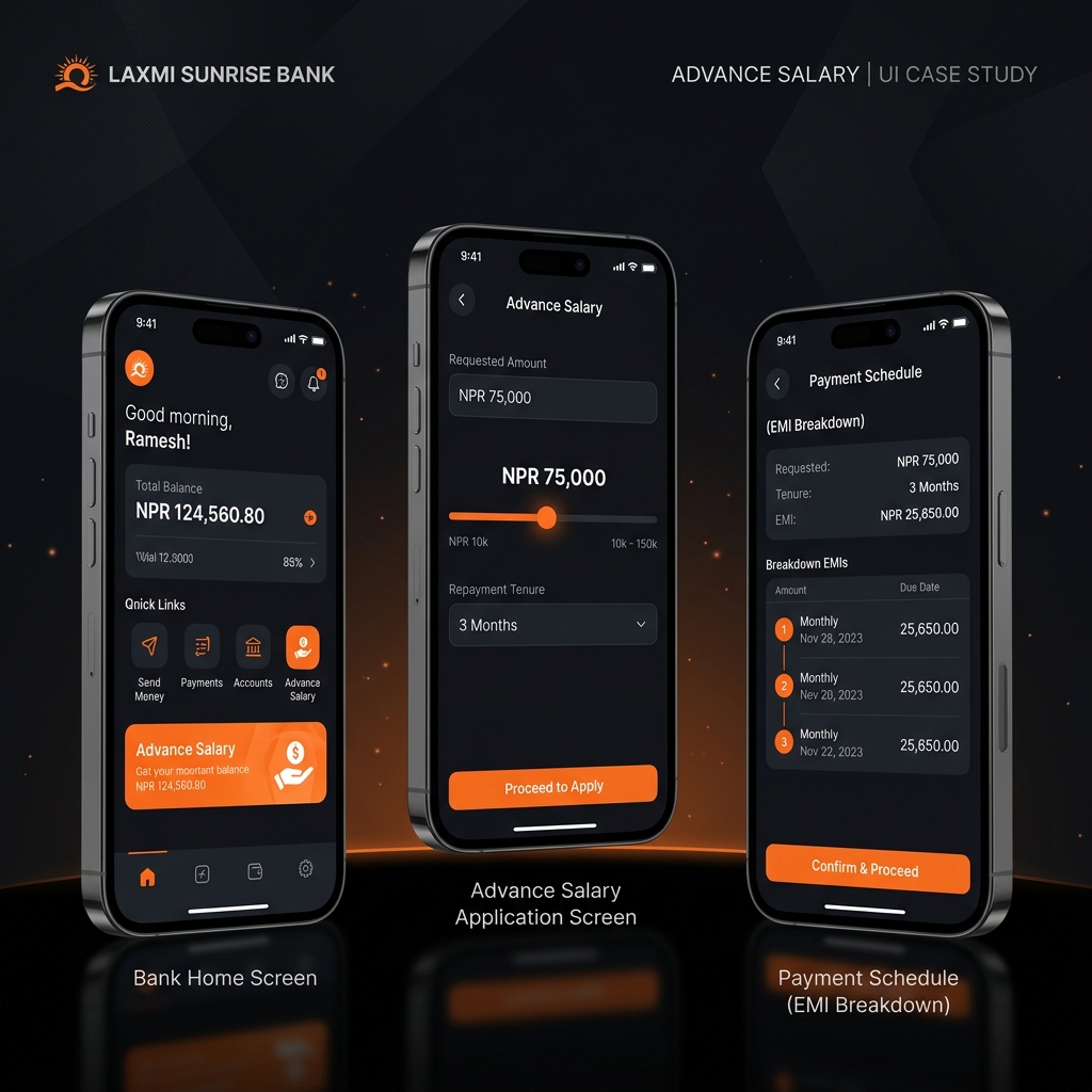 Laxmi Sunrise Bank — Advance Salary cover